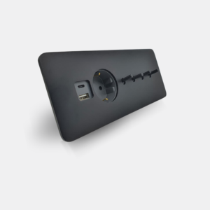Athene Modular 5 USB + Schuko + Switch Kombinasyon