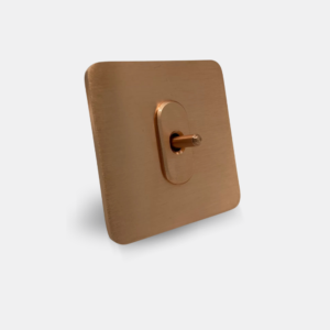 Athene Retro Copper Diamente Anahtar & Priz