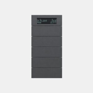 Hager 75665785 B.3/B.7 5’li KNX Termostatlı Buton Antrasit