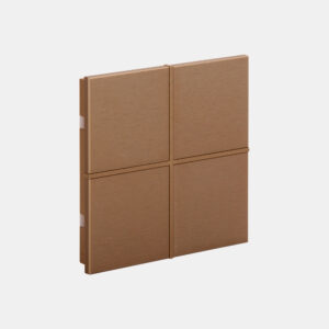 Rosa Metal Brushed Switch 2F Bronze Status No Icon - Protekno