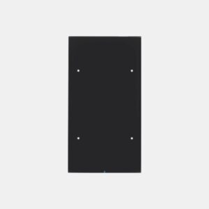 Hager R.3 Touch Sensor 2-Gang with Integral BCU Black - Protekno