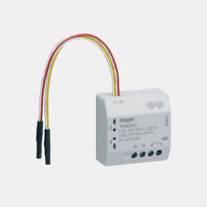 Hager TRM693G KNX-RF modül, iki giriş ve 3 A AC1 anahtarlama çıkışı