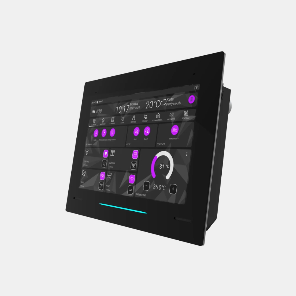 Interra iX10 10.1 KNX Dokunmatik Panel - Protekno