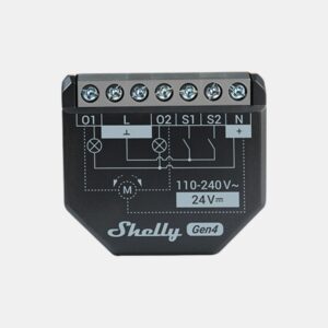Shelly 2PM Gen4 (4 Pack) ile Akıllı Anahtar