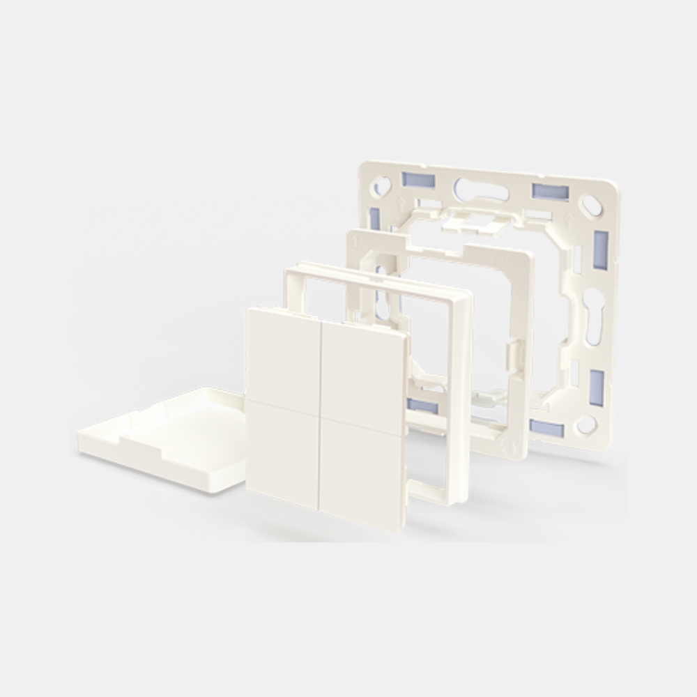 Shelly BLU Wall Switch 4 (Stand Alone) - Protekno
